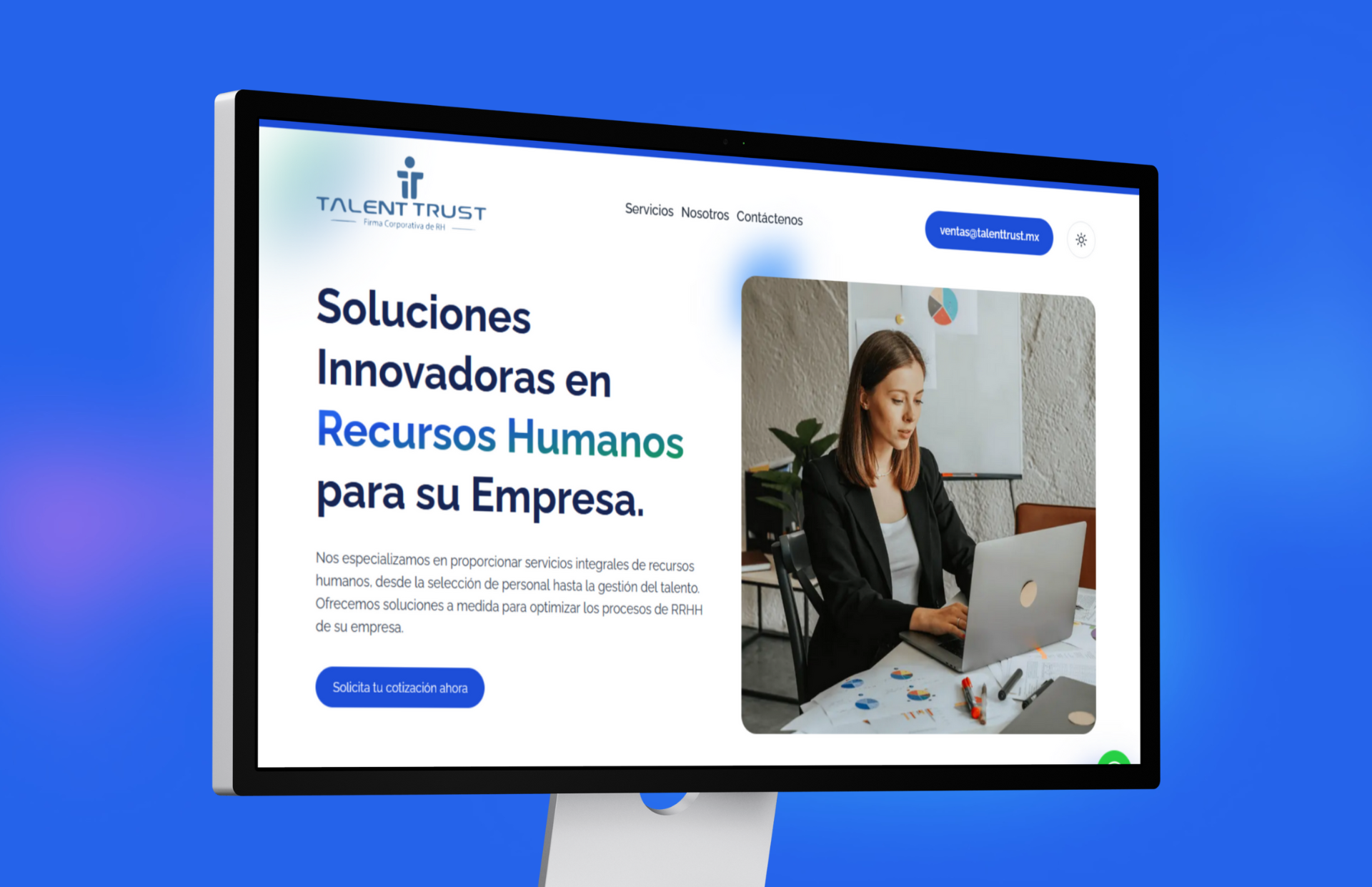 Sitio Web Corporativo Talent Trust